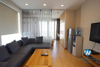Lake view one bedroom rental apartment on Dang Thai Mai, Tay Ho